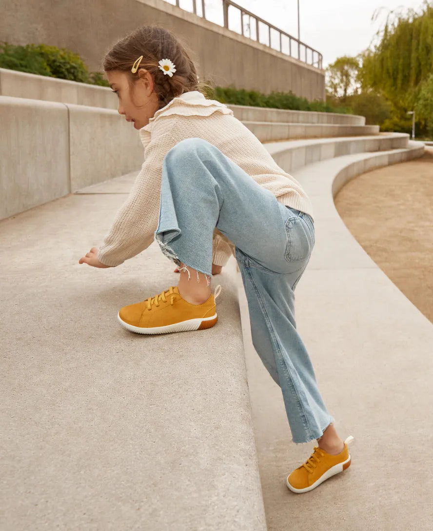 Little Kids' KNX Leather Sneaker