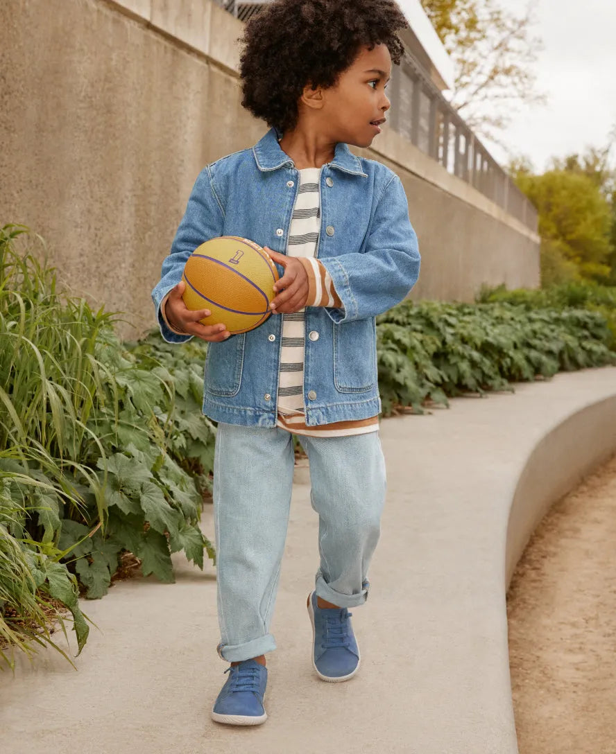 Big Kids' KNX Leather Sneaker