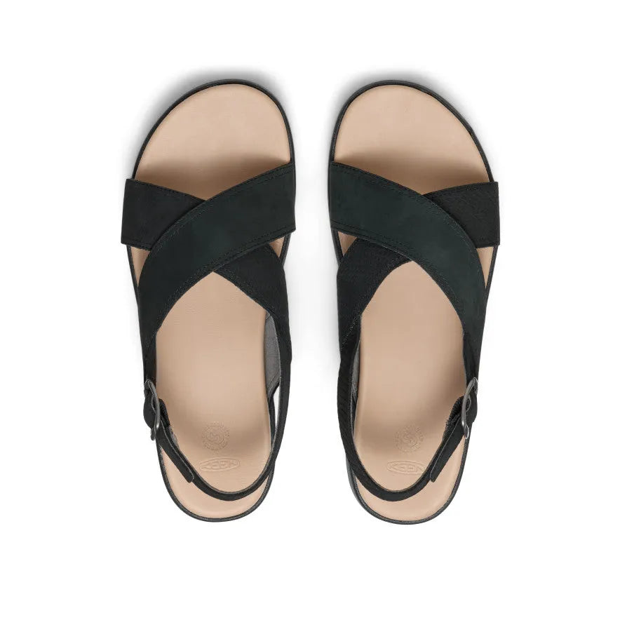 Women's Elle Luxe Cross Strap Sandal
