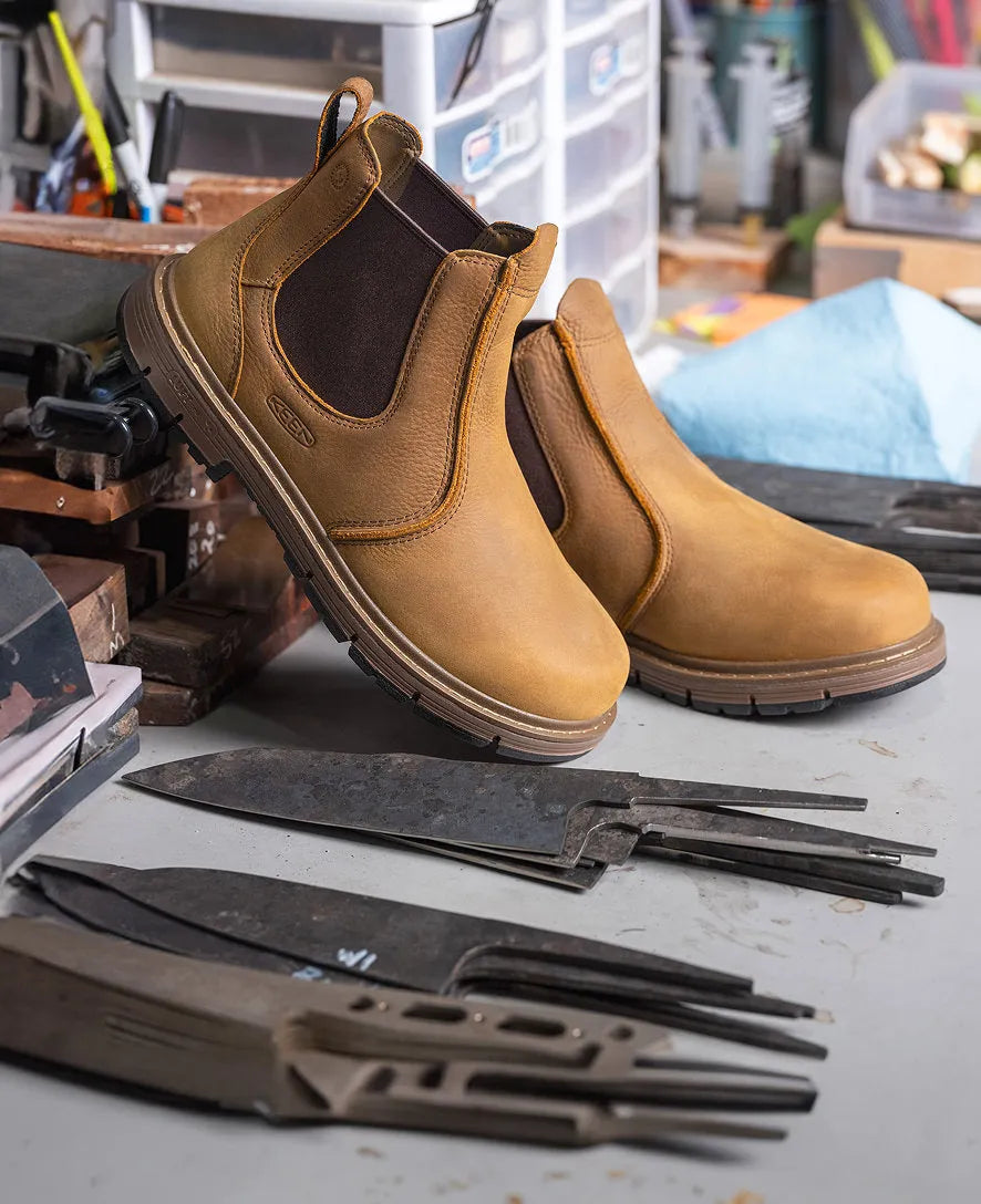 Men's San Jose Chelsea 90° Heel Boot (Soft Toe)