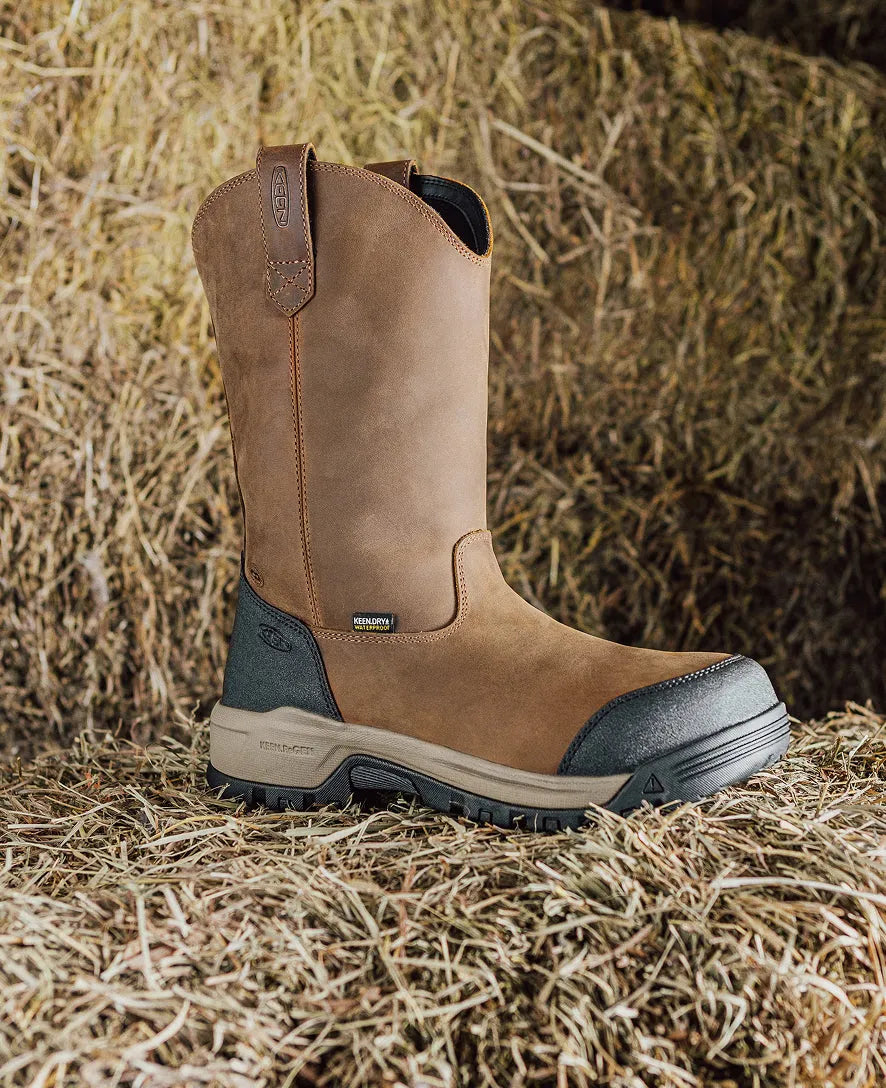 Women's Evanston Pull-On Waterproof Boot (Carbon Toe)