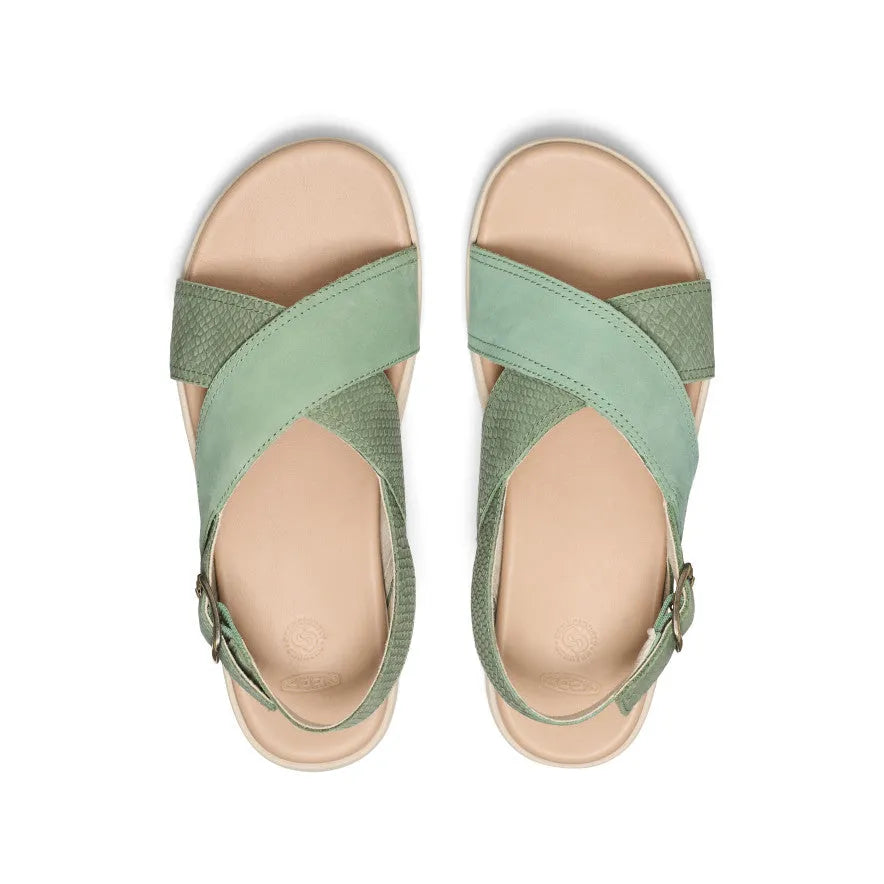 Women's Elle Luxe Cross Strap Sandal